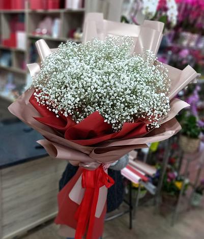 Букет цветов из: Гипсофила в Краснообске